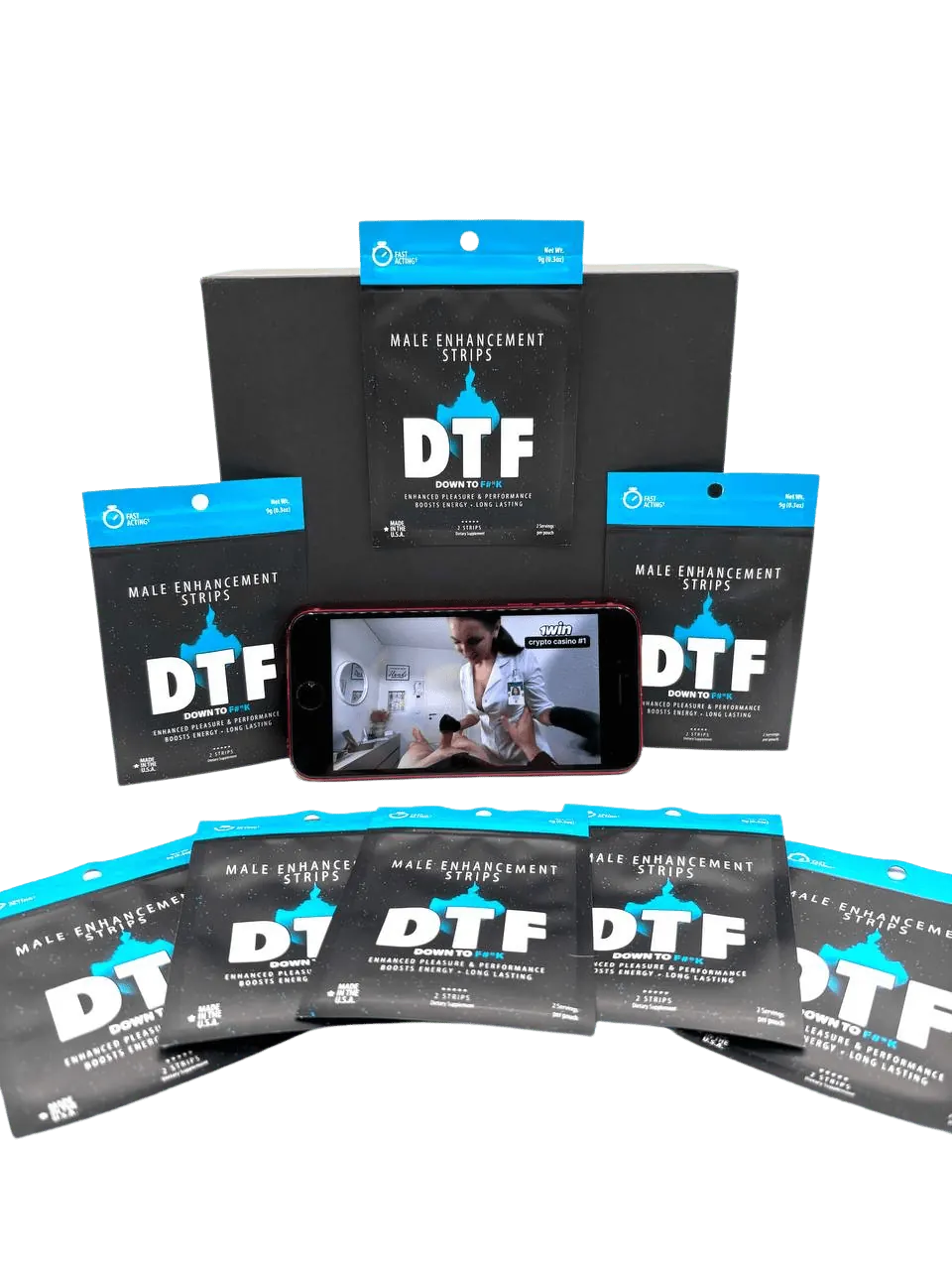 DTF – Male Enhancement Strips — THC edible, photo 1 of 2