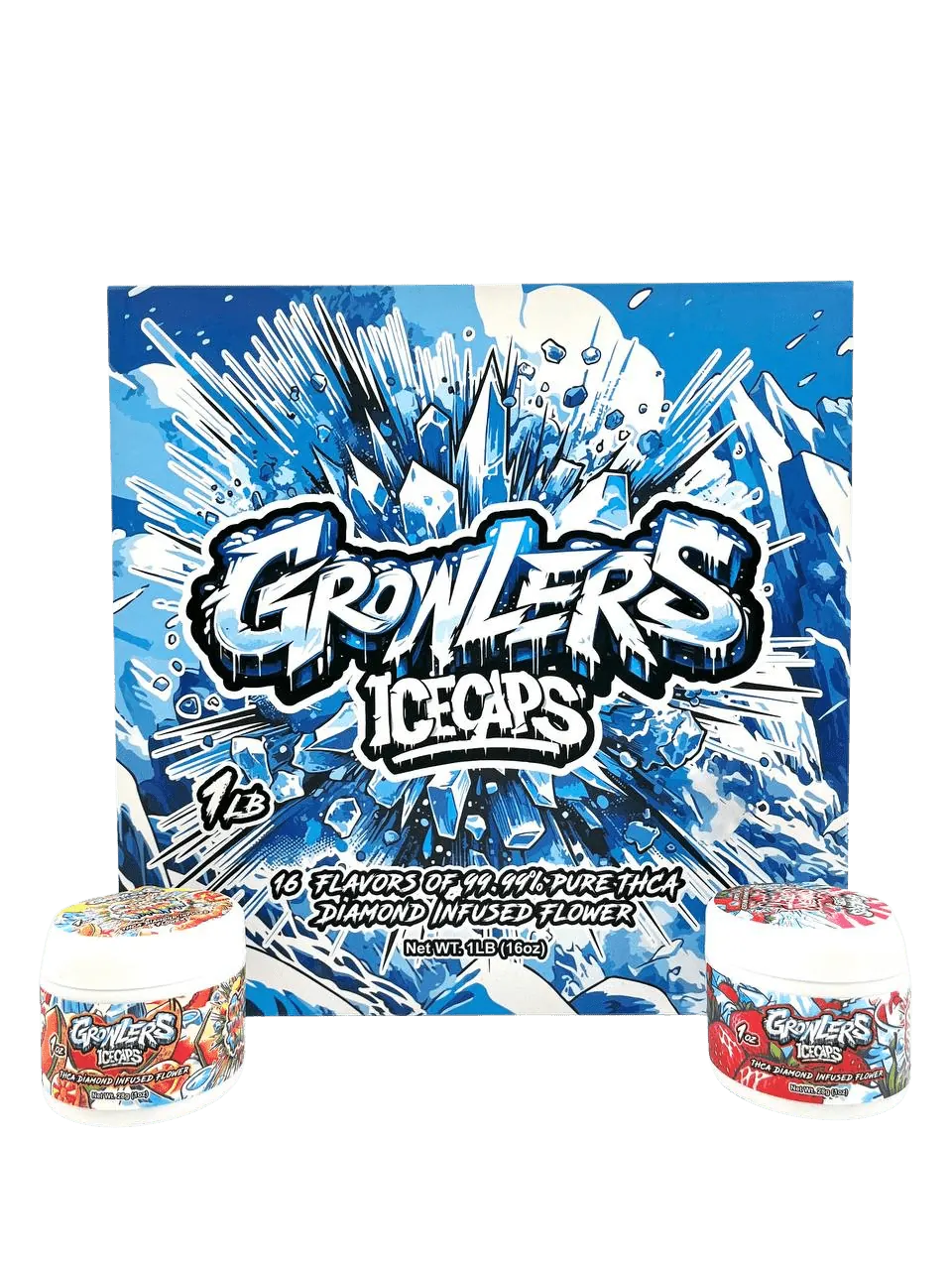 Growlers Icecaps — snowcaps and snowball, photo 1 of 5