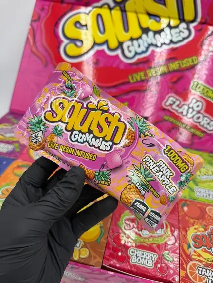 Squish By Snooze THC Edibles 250mg — THC edible